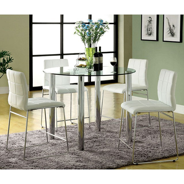 Kona II White Counter Ht. Chair - Olympia Furniture (Saint George, Utah)