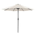 Soli 9' Outdoor Umbrella w/ Auto Tilt + 21" Round Base - Olympia Furniture (Saint George, Utah)