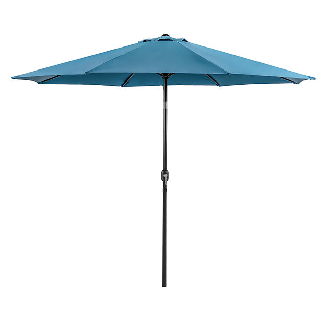 Mora 11' Outdoor Umbrella + 21" Round Base - Olympia Furniture (Saint George, Utah)