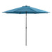Mora 11' Outdoor Umbrella + 21" Round Base - Olympia Furniture (Saint George, Utah)