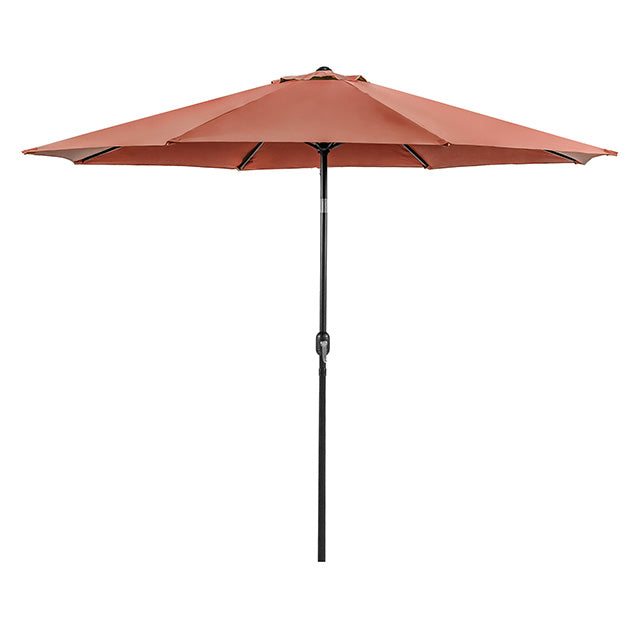Mora 11' Outdoor Umbrella + 21" Round Base - Olympia Furniture (Saint George, Utah)