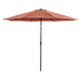 Mora 11' Outdoor Umbrella + 21" Round Base - Olympia Furniture (Saint George, Utah)