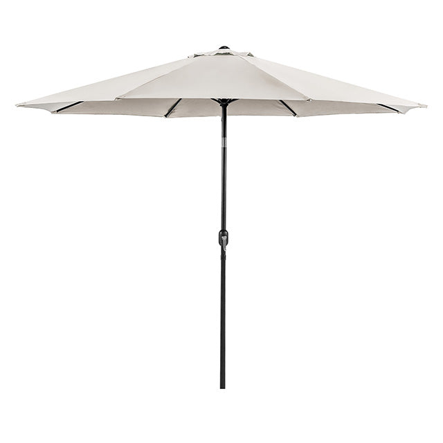 Mora 11' Outdoor Umbrella + 21" Round Base - Olympia Furniture (Saint George, Utah)
