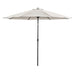 Mora 11' Outdoor Umbrella + 21" Round Base - Olympia Furniture (Saint George, Utah)
