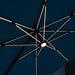 Sano 10 Ft Square Umbrella w/ Double Top w/ LED + 37" Large Base - Olympia Furniture (Saint George, Utah)