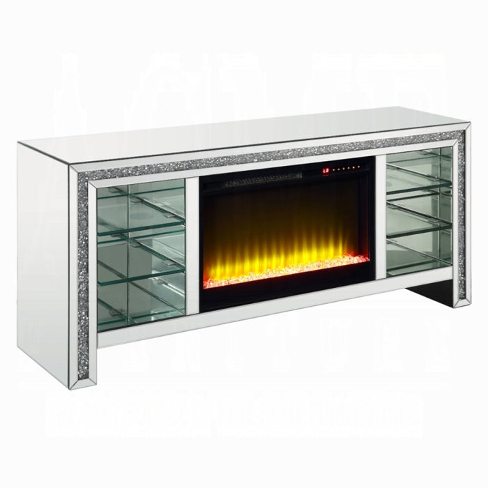 Noralie TV Stand With Fireplace and Led - Olympia Furniture (Saint George, Utah)
