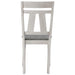 Crown Mark Maribelle Side Chair in Chalk/Grey 2158CG-S (Set of 2) - Olympia Furniture (Saint George, Utah)