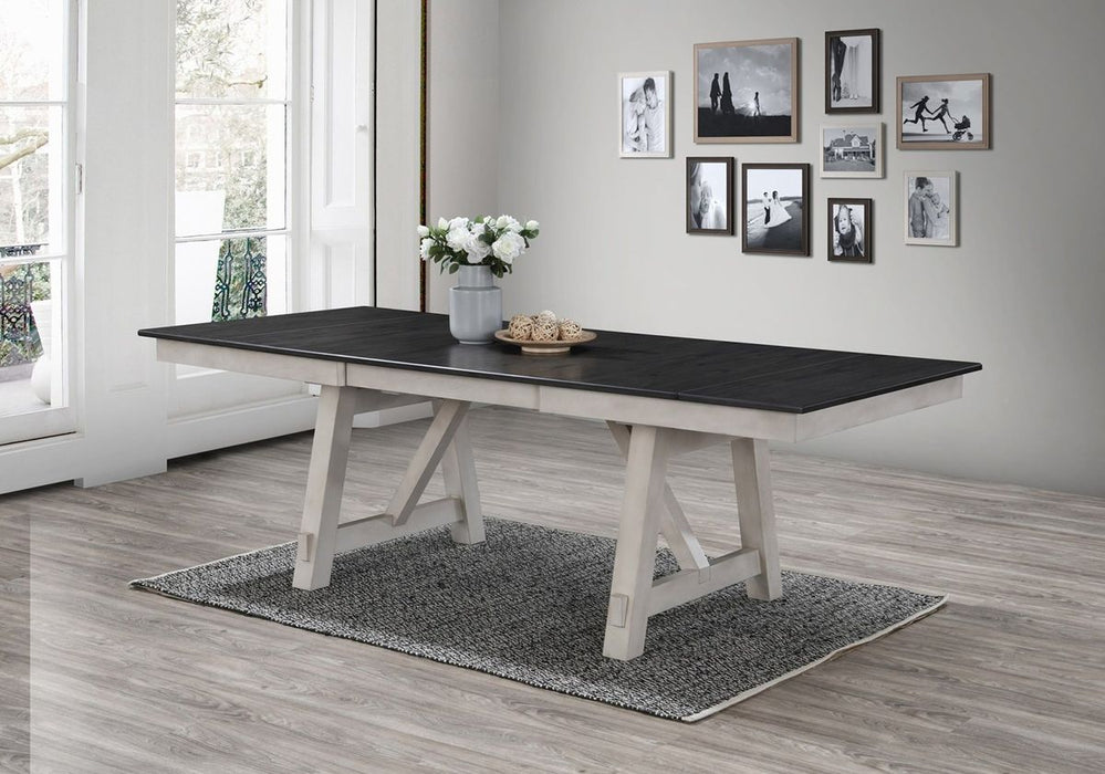 Crown Mark Maribelle Rectangular Dining Table in Chalk/Grey - Olympia Furniture (Saint George, Utah)