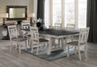 Crown Mark Maribelle Rectangular Dining Table in Chalk/Grey - Olympia Furniture (Saint George, Utah)