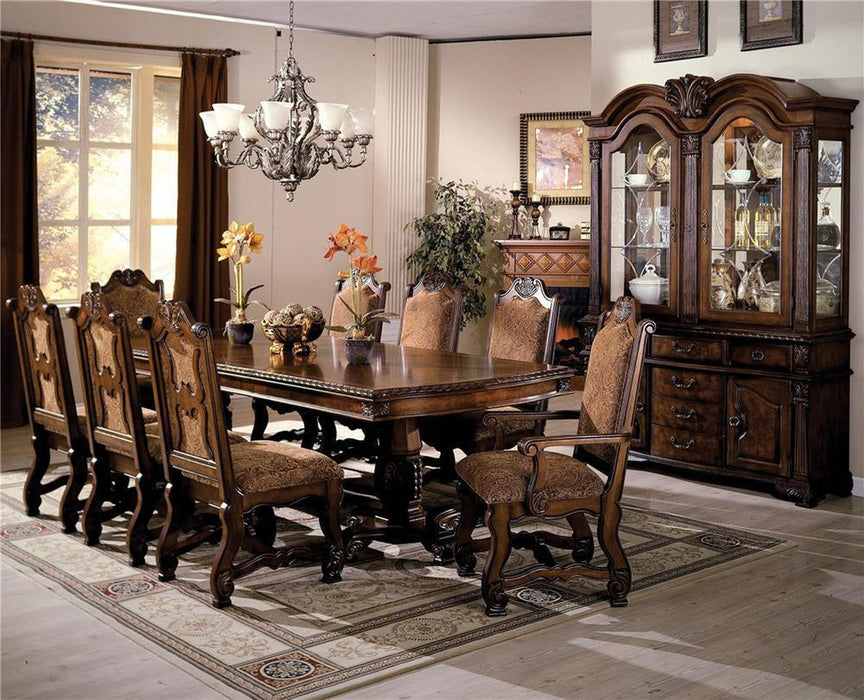 Crown Mark Neo Renaissance Dining Side Chair in Warm Brown (Set of 2) 2401S - Olympia Furniture (Saint George, Utah)