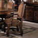 Crown Mark Neo Renaissance Dining Arm Chair in Warm Brown (Set of 2) 2401A - Olympia Furniture (Saint George, Utah)