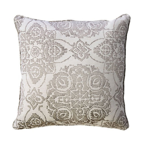 Joy Cream/Gray 20" X 20" Pillow, Cream & Gray (2/CTN) - Olympia Furniture (Saint George, Utah)