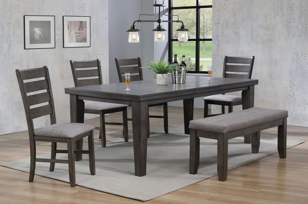 Crown Mark Bardstown Bench in Gray - Olympia Furniture (Saint George, Utah)
