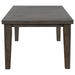 Crown Mark Bardstown Dining Table in Gray - Olympia Furniture (Saint George, Utah)