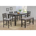 Crown Mark Bardstown Counter Height Table in Gray - Olympia Furniture (Saint George, Utah)
