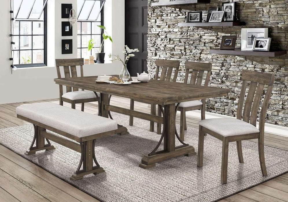Crown Mark Quincy Side Chair (Set of 2) in Light Brown 2131S - Olympia Furniture (Saint George, Utah)