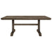 Crown Mark Quincy Rectangular Dining Table in Light Brown 2131T-4079 - Olympia Furniture (Saint George, Utah)