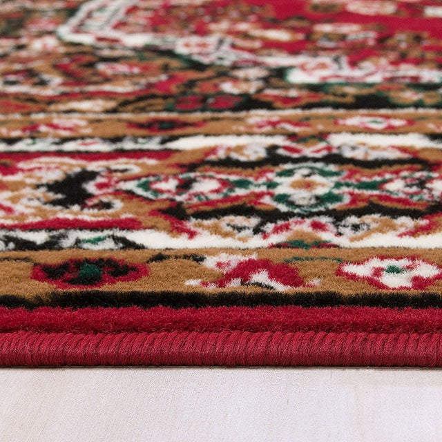 SHINTA Red 5' X 8' Area Rug - Olympia Furniture (Saint George, Utah)