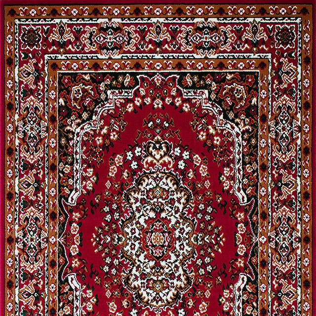 SHINTA Red 5' X 8' Area Rug - Olympia Furniture (Saint George, Utah)