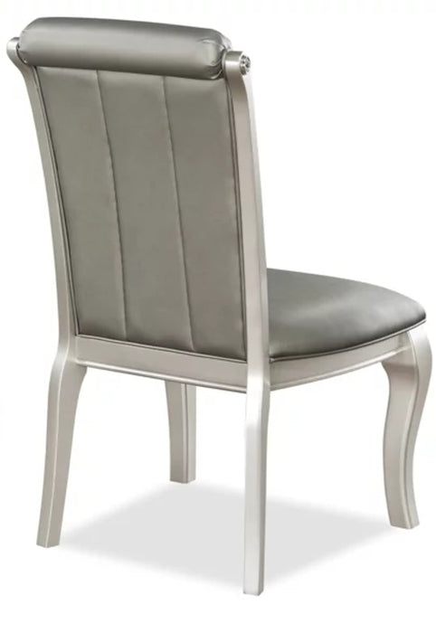 Crown Mark Furniture Caldwell Side Chair in Light Champagne (Set of 2) - Olympia Furniture (Saint George, Utah)
