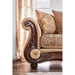NICANOR Tan/Gold Love Seat - Olympia Furniture (Saint George, Utah)