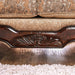 NICANOR Tan/Gold Love Seat - Olympia Furniture (Saint George, Utah)