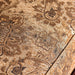 NICANOR Tan/Gold Love Seat - Olympia Furniture (Saint George, Utah)