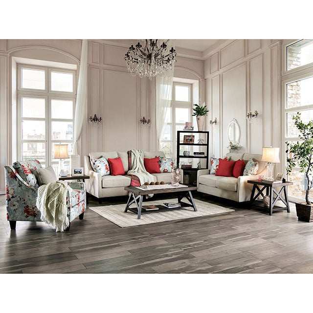 Nadene Ivory Chair - Olympia Furniture (Saint George, Utah)