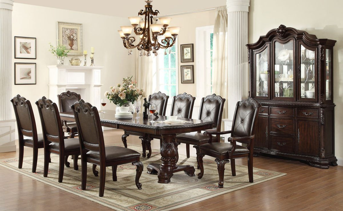 Crown Mark Kiera Dining Side Chair in Rich Brown (Set of 2) 2150S - Olympia Furniture (Saint George, Utah)
