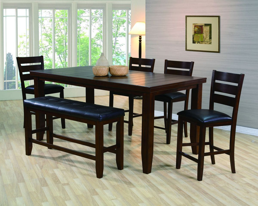 Crown Mark Bardstown Counter Height Chair in Espresso (Set of 2) 2752S-24 - Olympia Furniture (Saint George, Utah)